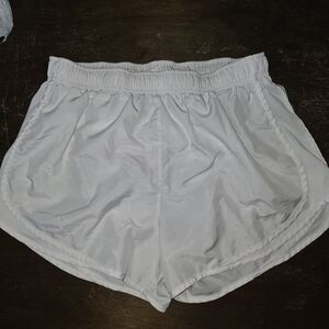 Nike Women's Light Gray Athletic Shorts